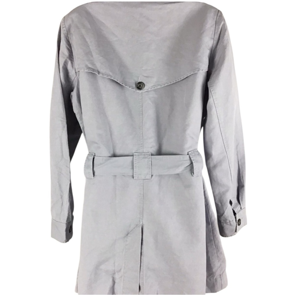 CAbi Tanner Trench Coat in Silver Lake Blue Size Small #5296 — GORGEOUS!!! - Picture 4 of 9